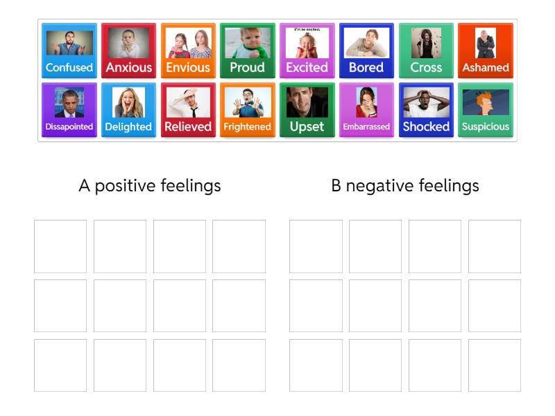 Feelings - Group sort