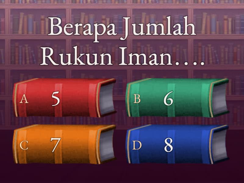 Beriman Kepada Allah Dan Rasul - Cuestionario