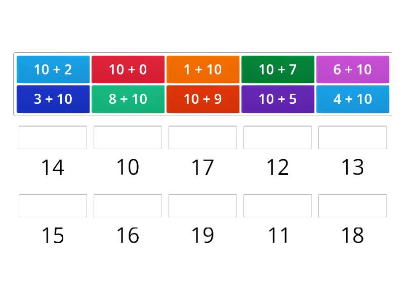 10-plus-number-facts-match-up