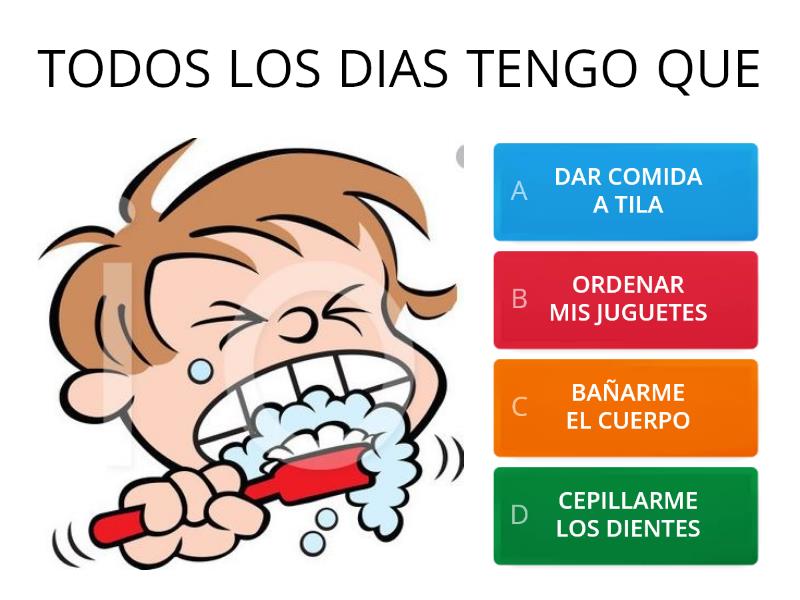 Cuestionario TODOS LOS DIAS - Quiz