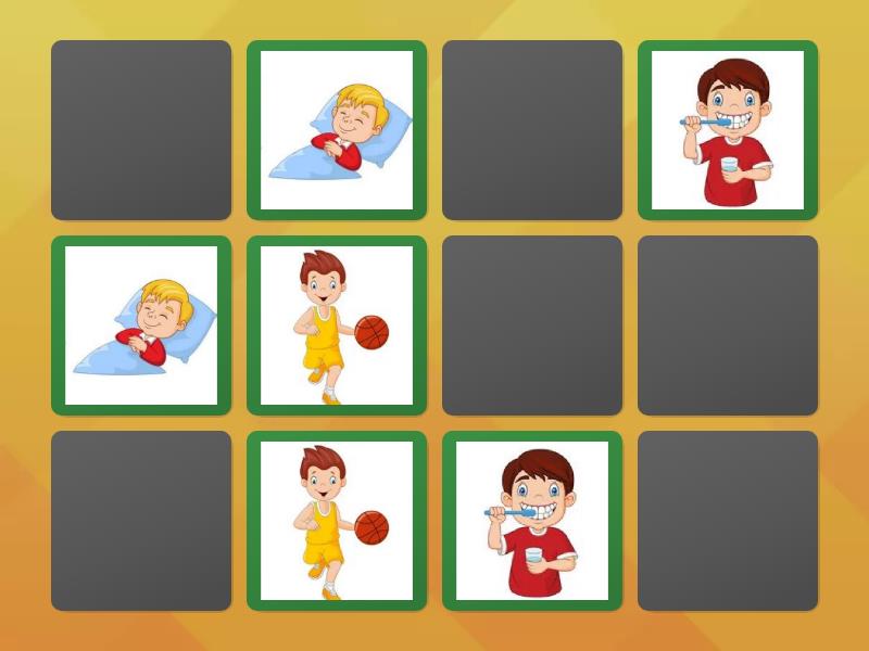match the pairs - Matching pairs