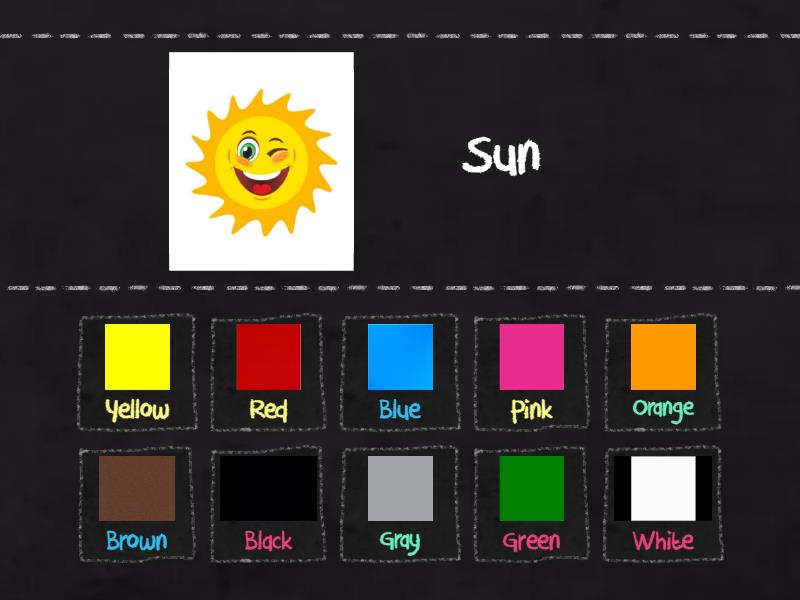 Colors: Match - Find the match