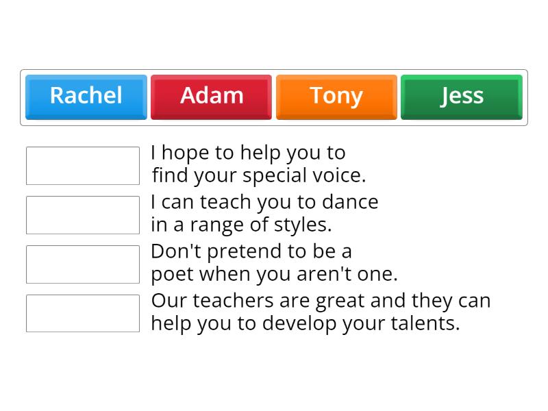 WORDWALL - Match Up