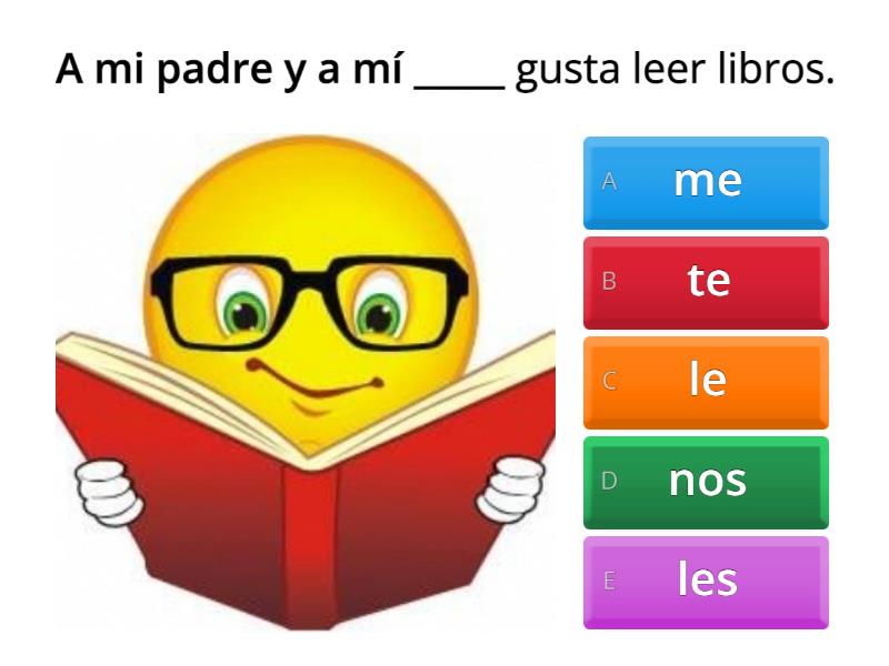 El Verbo Gustar - Quiz