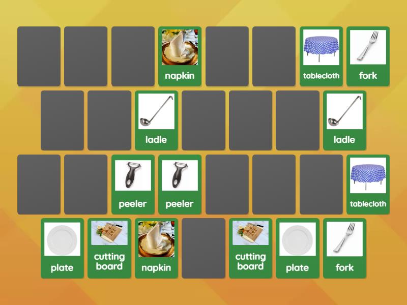 kitchen items - Matching pairs