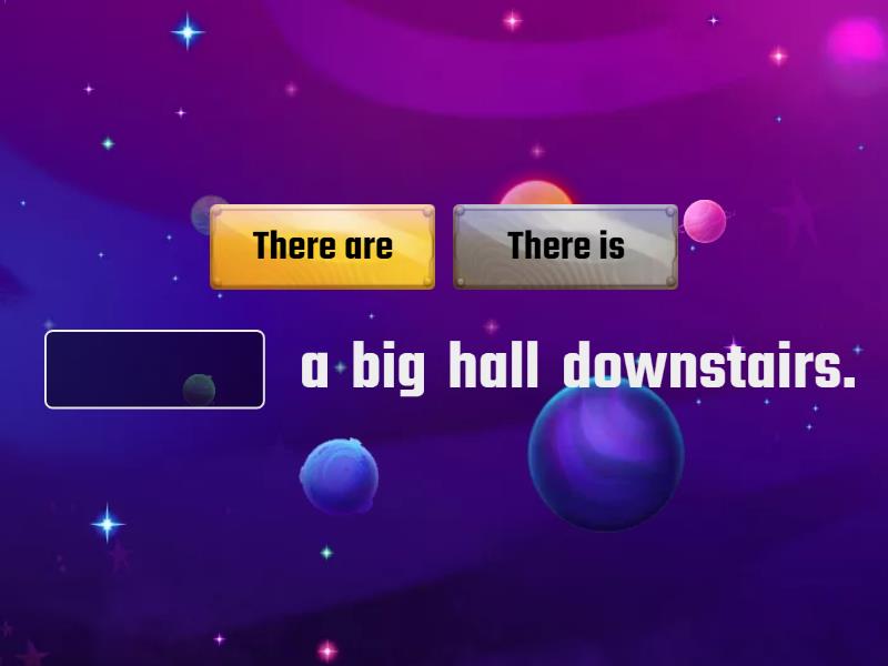 There is \\ There are - Закончите предложение