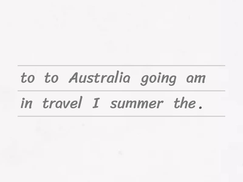 Future Forms 4 Unjumble