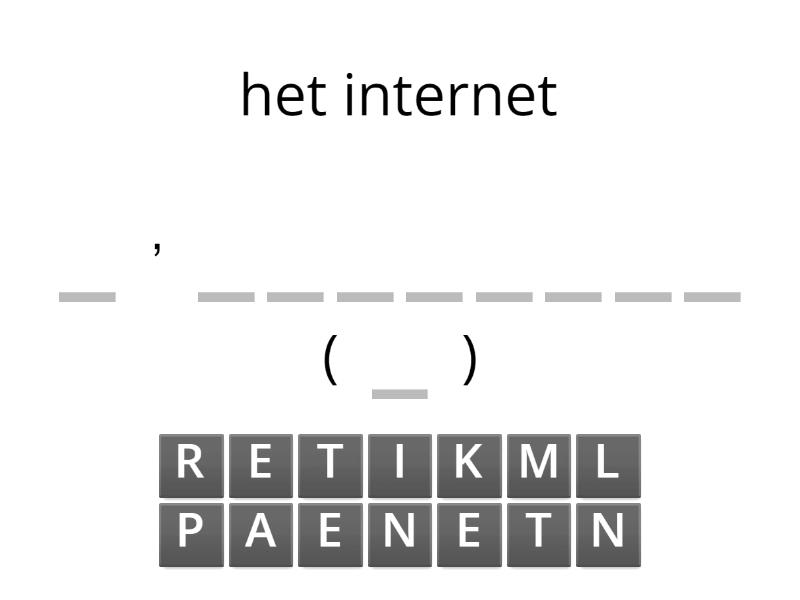 Deel 6 Woordenschat Frans Examen 1A Spell The Word