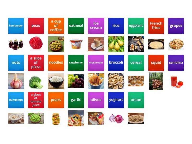 food - Unscramble