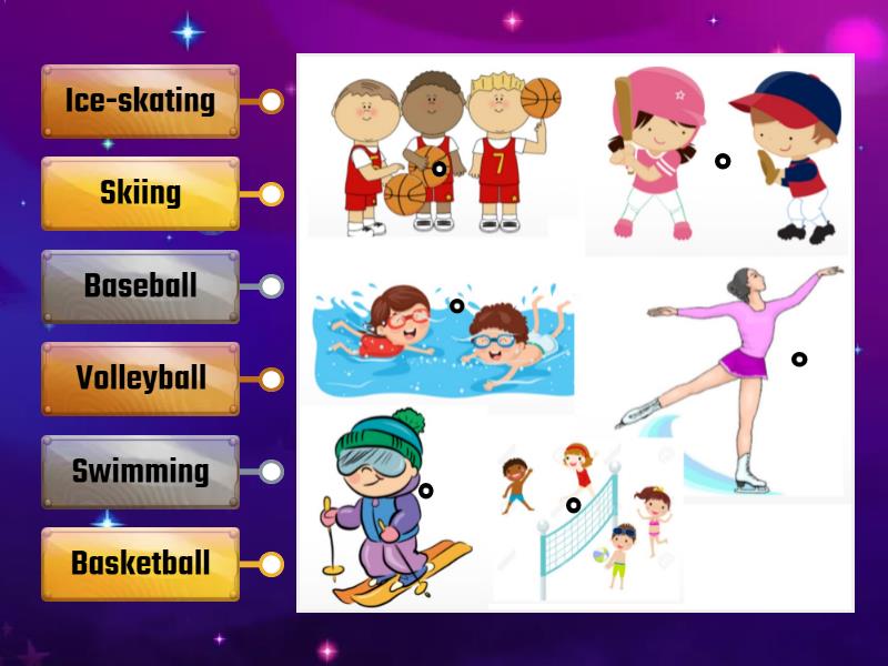 Sports Labelled Diagram