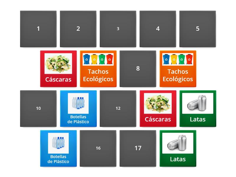 Memotest Reciclaje - Matching pairs