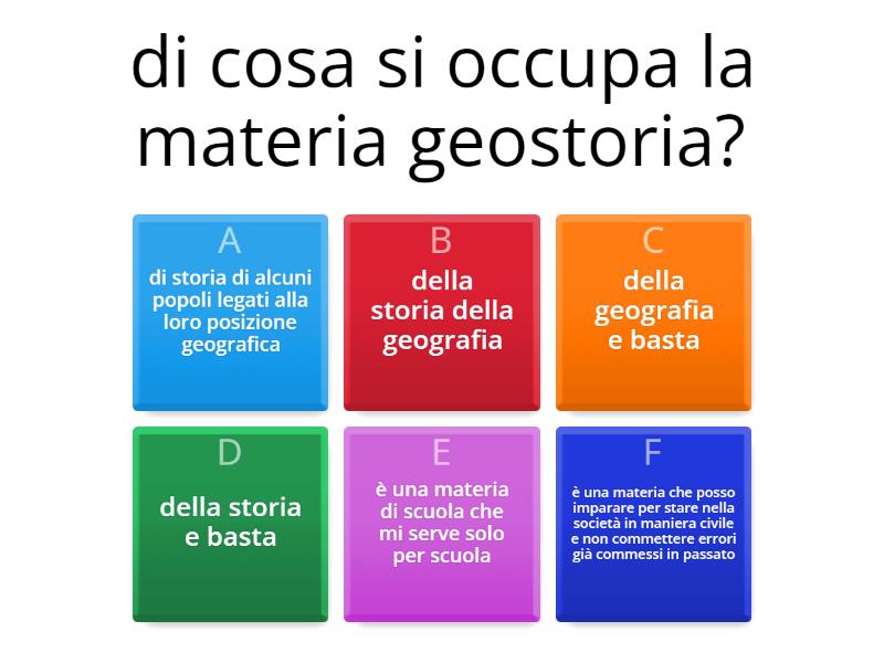 Geostoria - Quiz