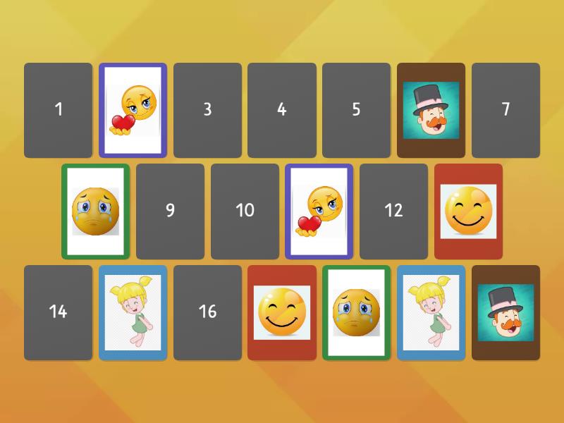 Jogo da Memória - Combine os pares