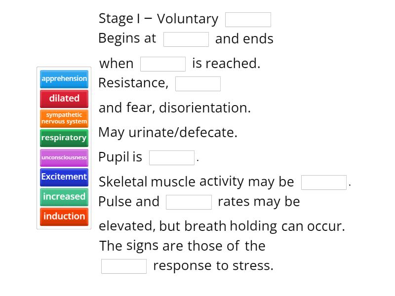 Anaesthesia - Missing word