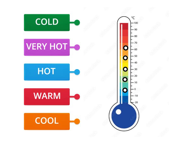 New Kids 4 Thermometer Labelled diagram