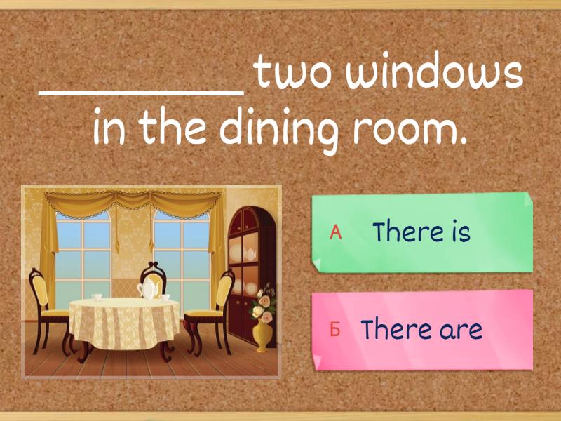 Go getter 1. Unit 3. There is / there are - Quiz