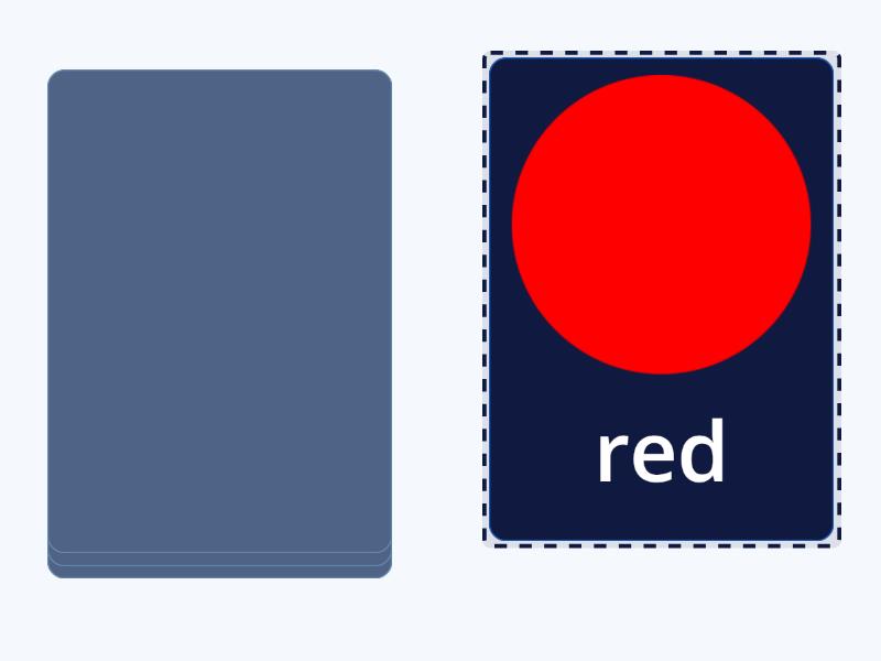 4 colours - Speaking cards