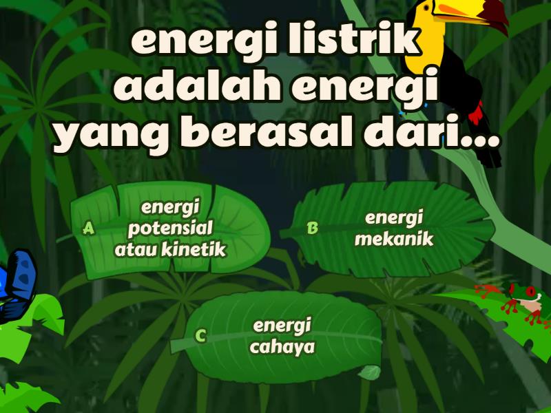 KUIS ENERGI LISTRIK - Quiz