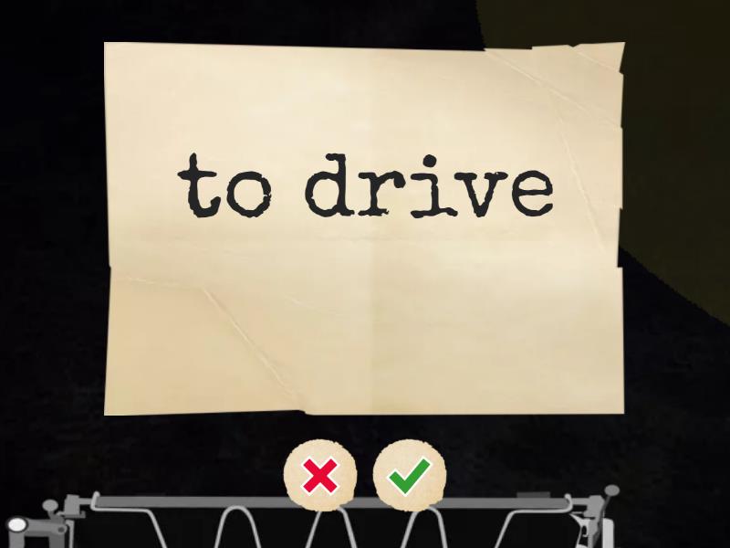 GOLF VERBS Flash cards