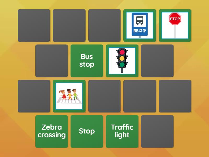 Traffic signs - Matching pairs
