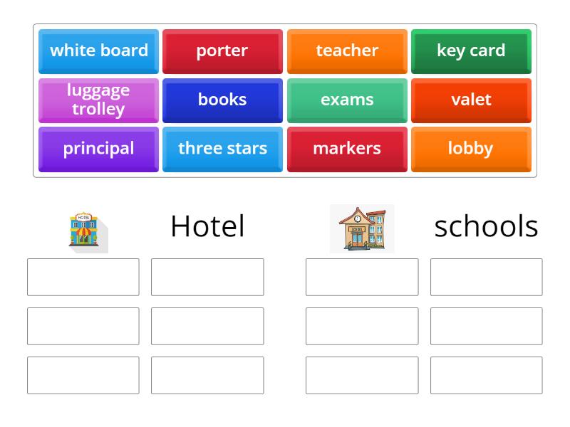classification game - Group sort