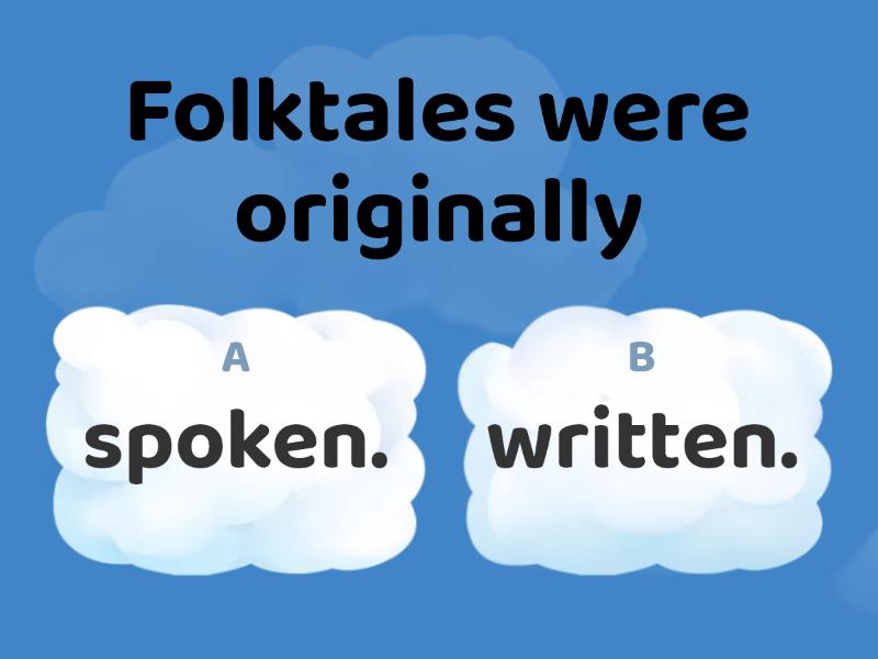 Folktales - Quiz