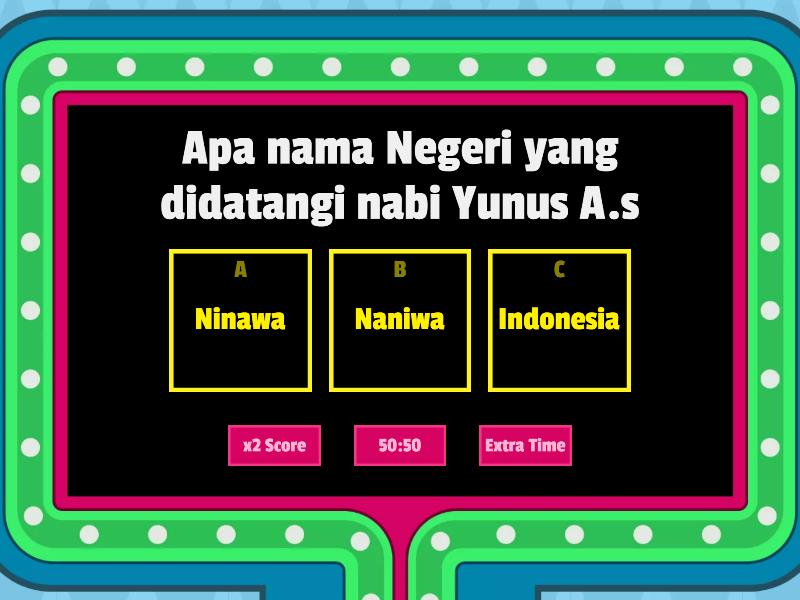 KIsah Nabi Yunus - Kuis Gameshow