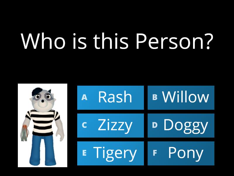 Roblox Piggy . - Quiz