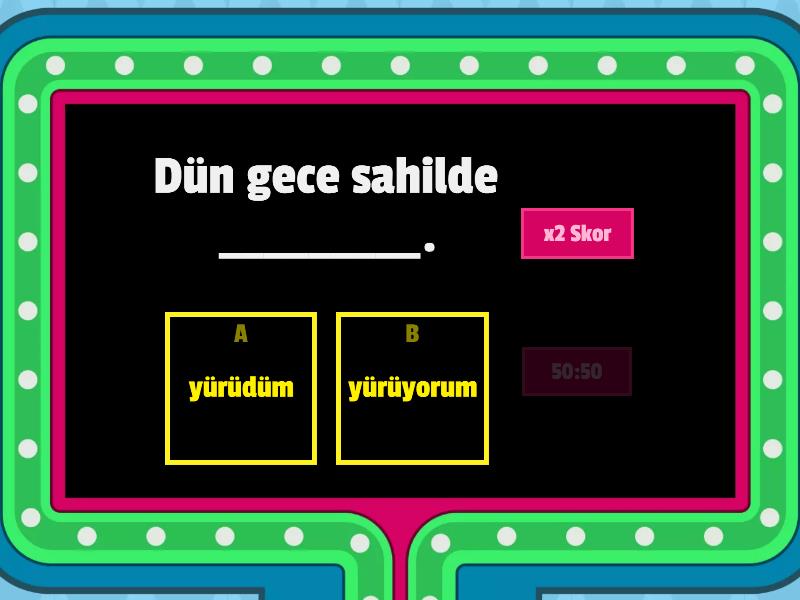 B. Bayramlar - Gameshow Quiz