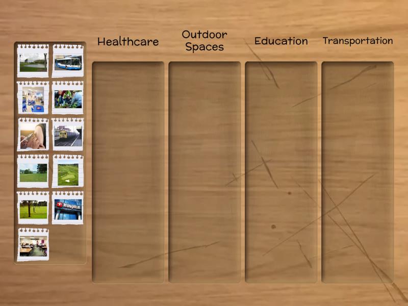 Year 7 Geography - Liveability - Categorize