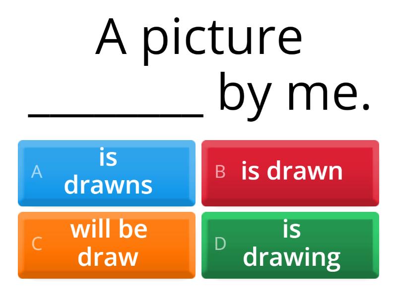 Passive voice present simple quiz