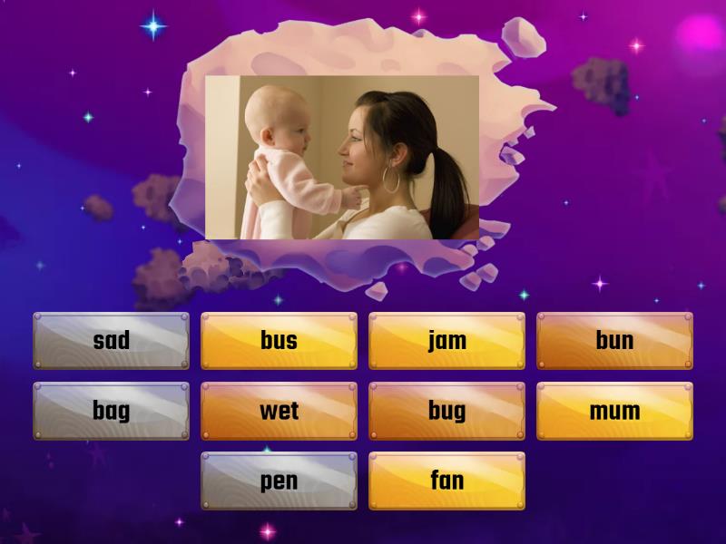 mum bug's bag - Find the match