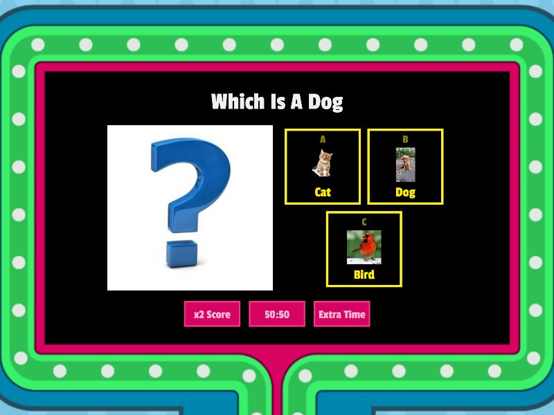 Kindergarden Quiz (Animals) - Gameshow quiz