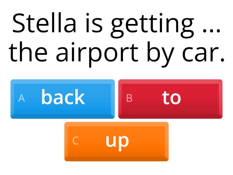 Get - phrasal verb - Prepare 3 - Quiz