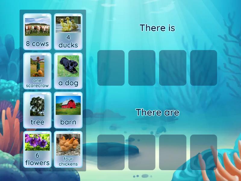 There is/ There are - Group sort