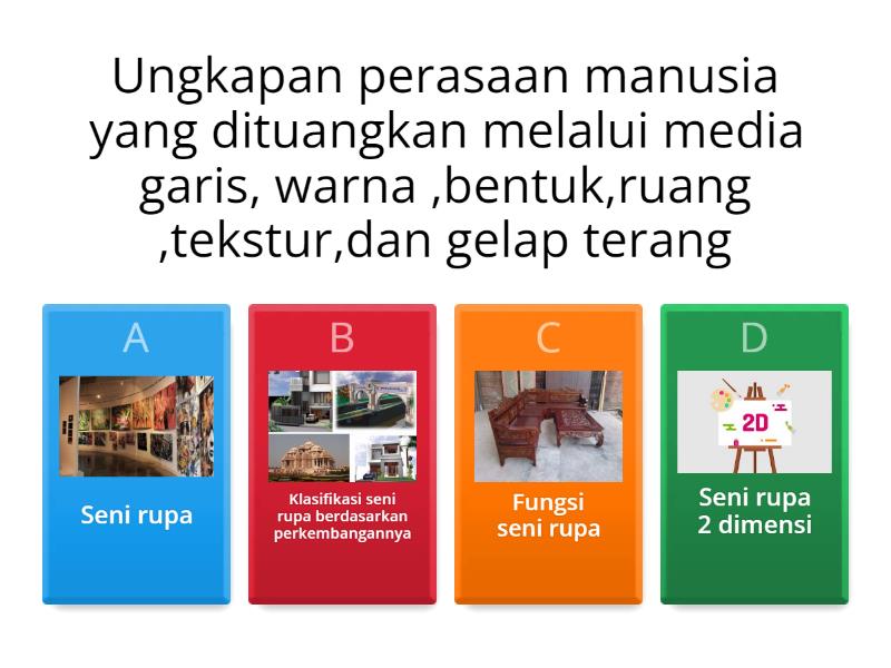 TUGAS 1 Pengenalan Seni Rupa - Quiz