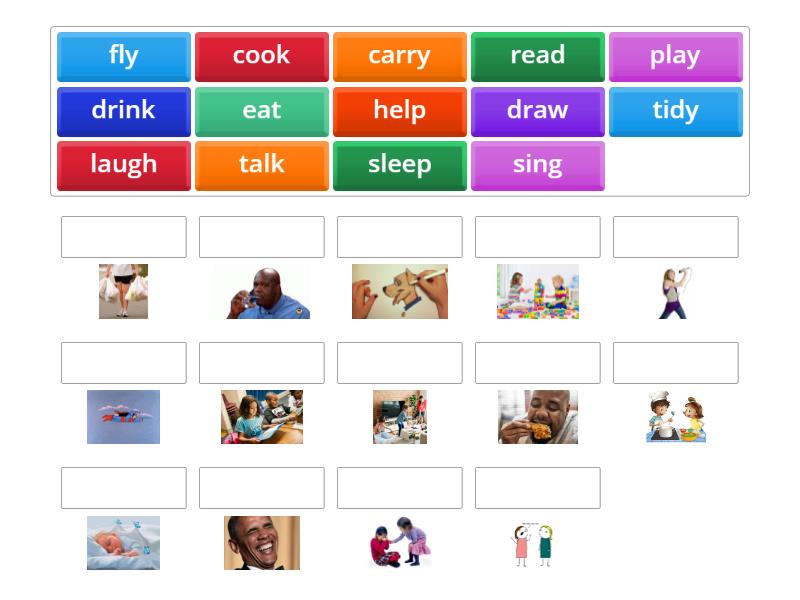 Ch5 Action verbs - Match up