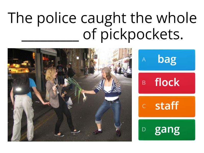 COLLECTIVE NOUNS แบบทดสอบ