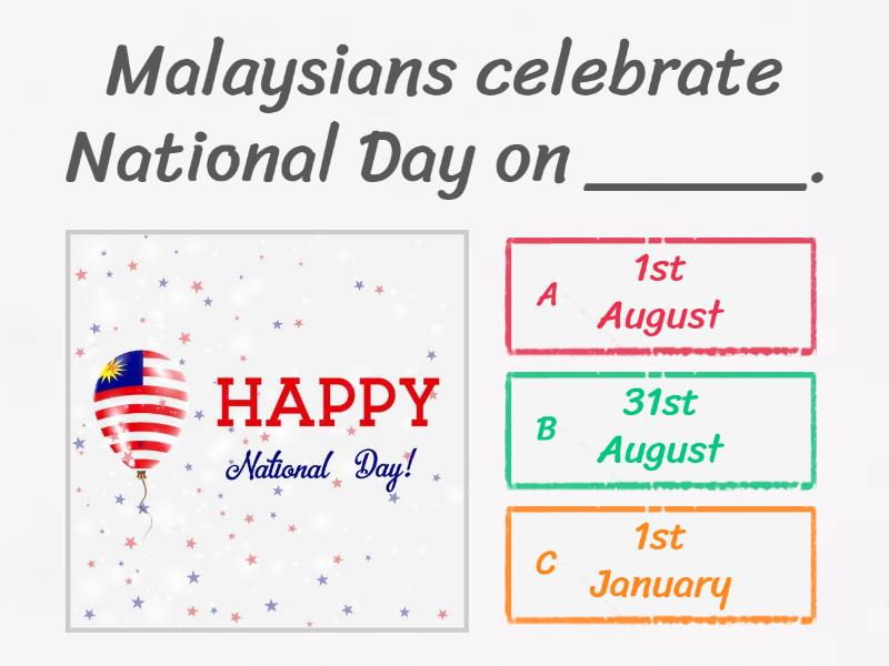 National Day Quiz