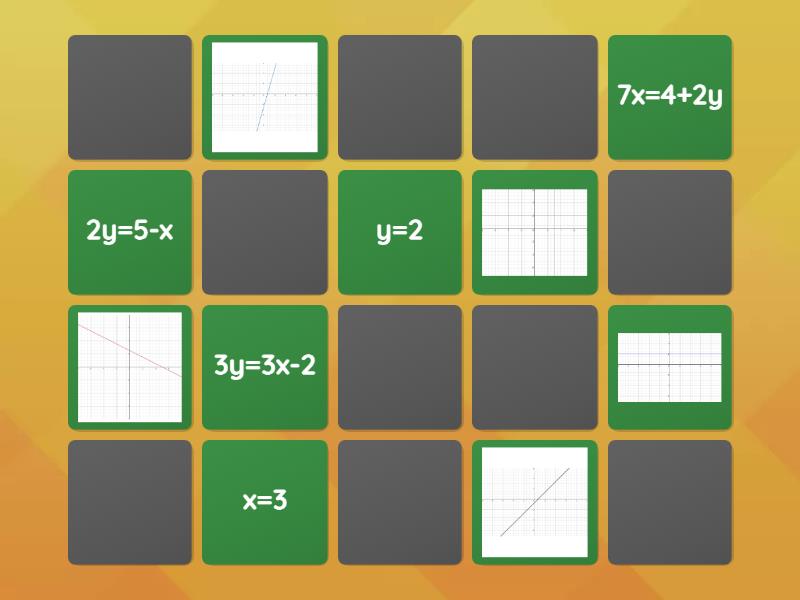 math Project - Matching pairs