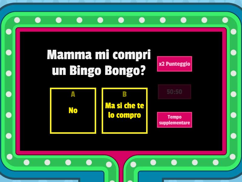 Bingo Bongo - Gameshow quiz