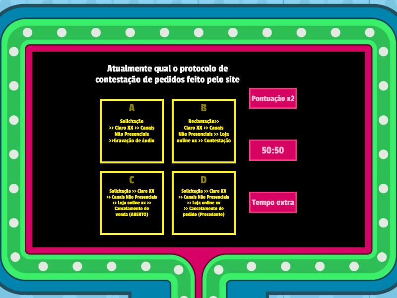 PROCEDIMENTOS DO ECOMMERCE - Game Show De TV