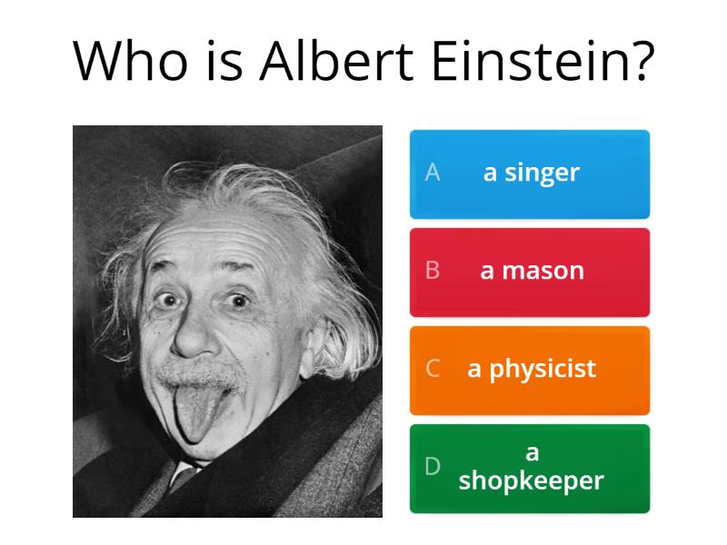 Albert Einstein - Quiz