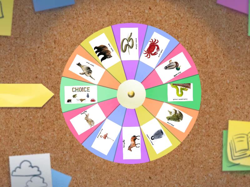 Animal Walks - Spin the wheel