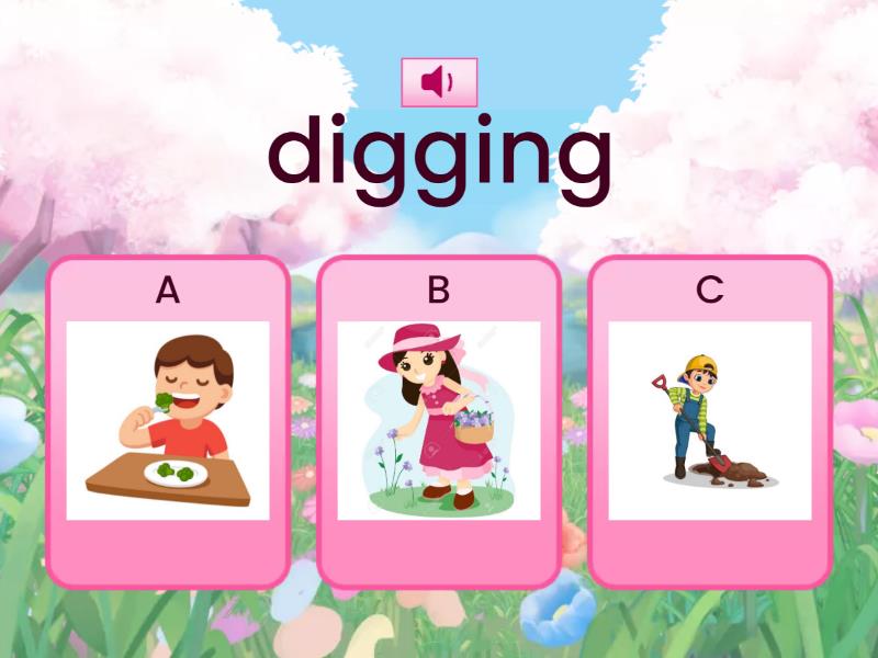 what's happening in the garden? Quiz