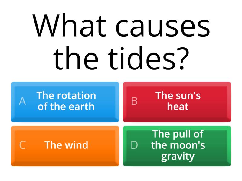 Tides - Quiz