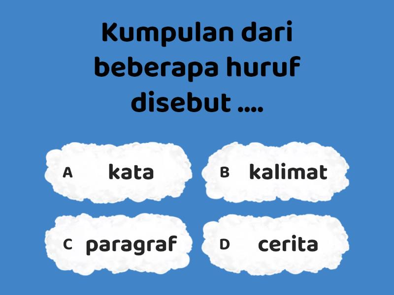 Gagasan Pokok Dan Gagasan Pendukung Kelas IV - Quiz