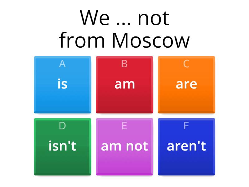 choose-the-correct-form-of-verb-to-be-quiz