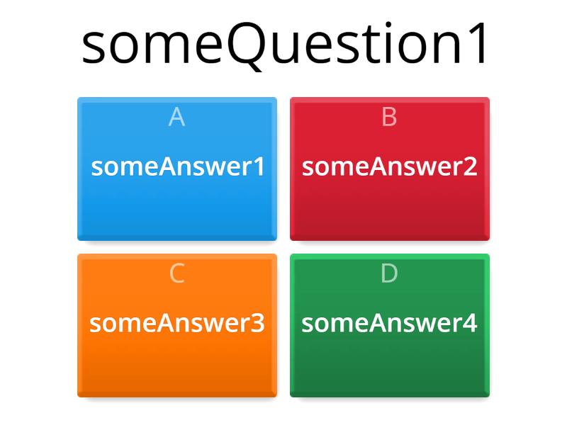 EXAMPLE: - Quiz