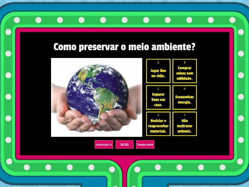 4º Ano - Mostra Cultural - CONSUMO CONSCIENTE - Game Show De TV